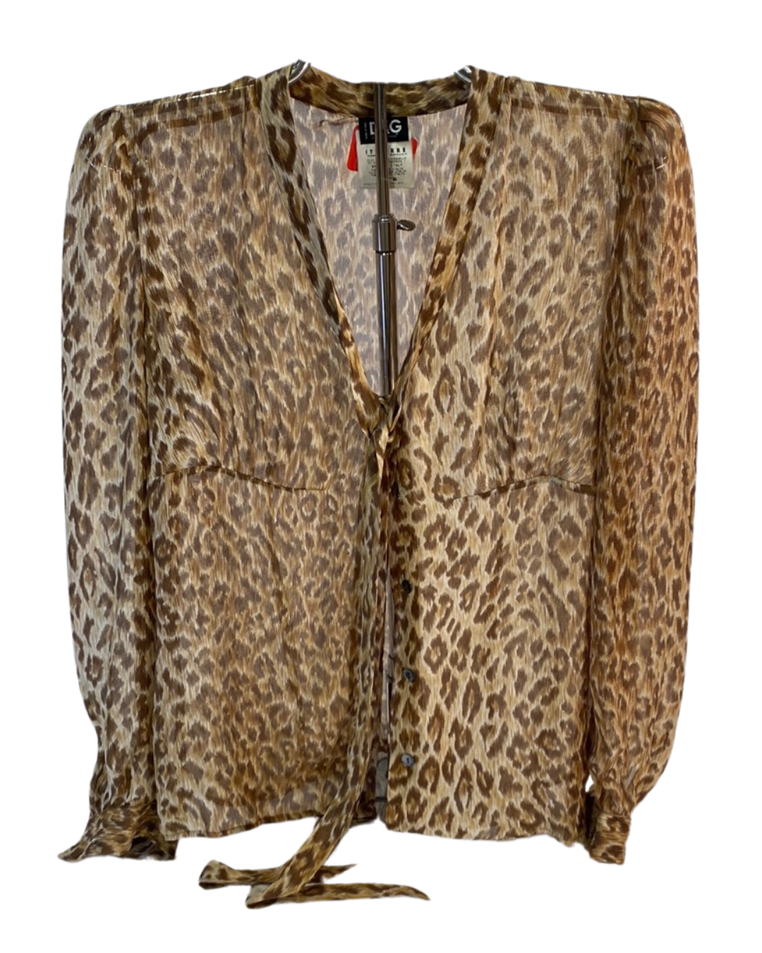 Dolce & Gabbana Cheetah Print Top
