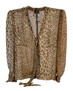 Dolce & Gabbana Cheetah Print Top
