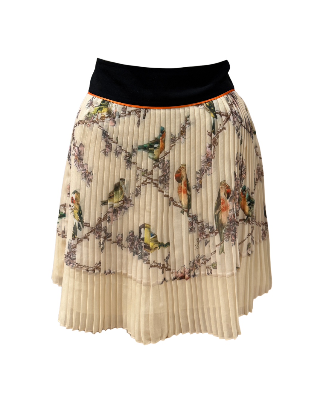 Ted Baker Bird Pleated Skirt