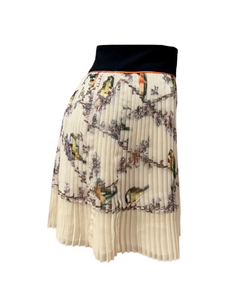 Ted Baker Bird Pleated Skirt
