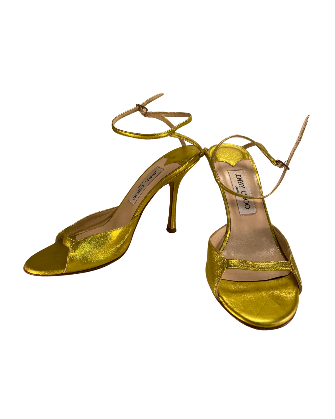 Jimmy Choo Olive Strappy Heels