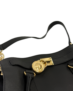 Michael Kors Hamilton Medium Leather Satchel
