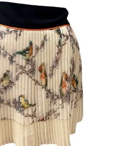 Ted Baker Bird Pleated Skirt