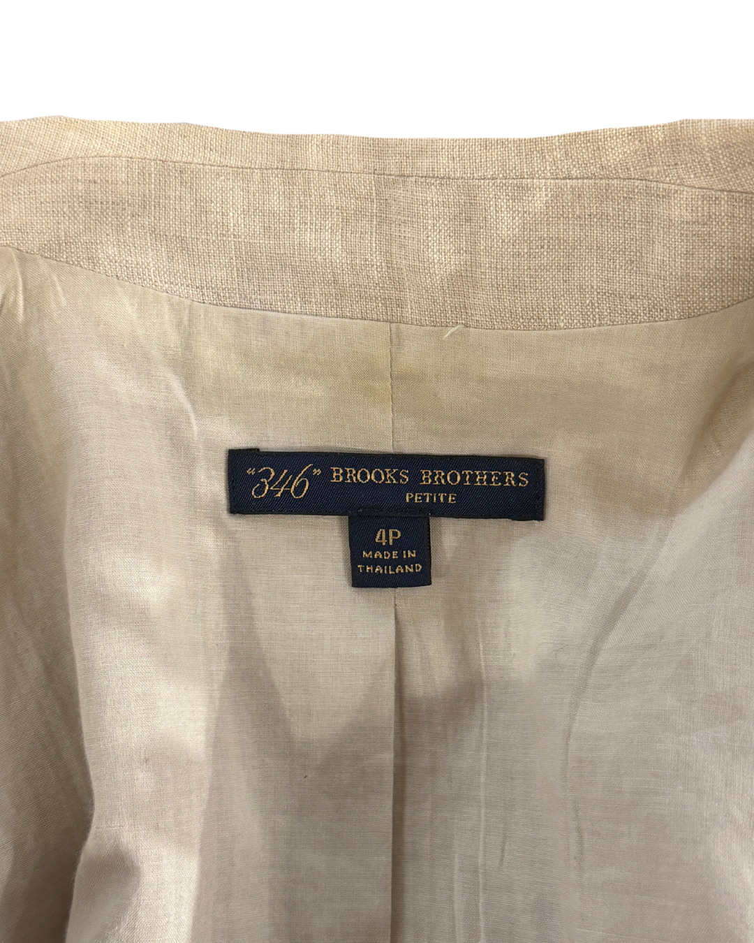 Brooks Brothers Beige Blazer