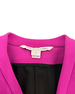 Diane Von Furstenberg Hot Pink Blazer