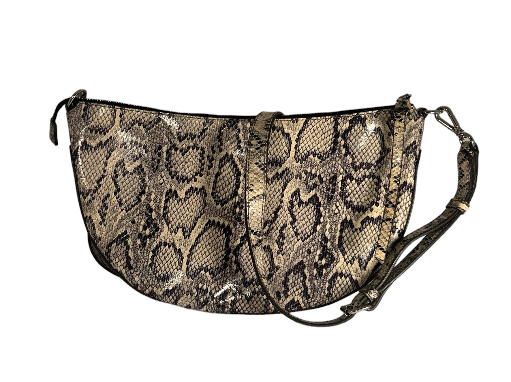 J. Jill Snake Skin Crescent Crossbody