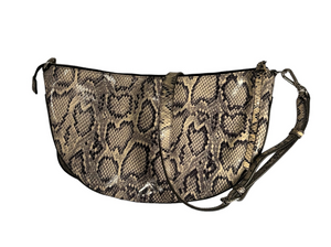 J. Jill Snake Skin Crescent Crossbody