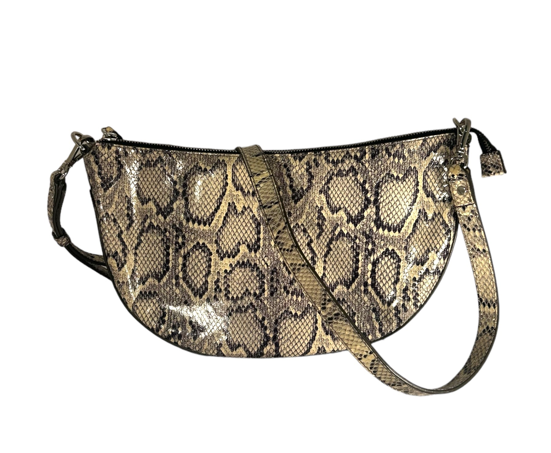 J. Jill Snake Skin Crescent Crossbody