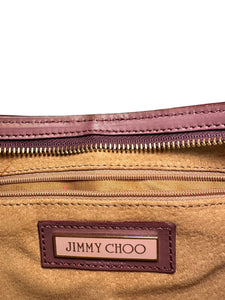 Jimmy Choo Lavender Tulita Hobo Shoulder Bag