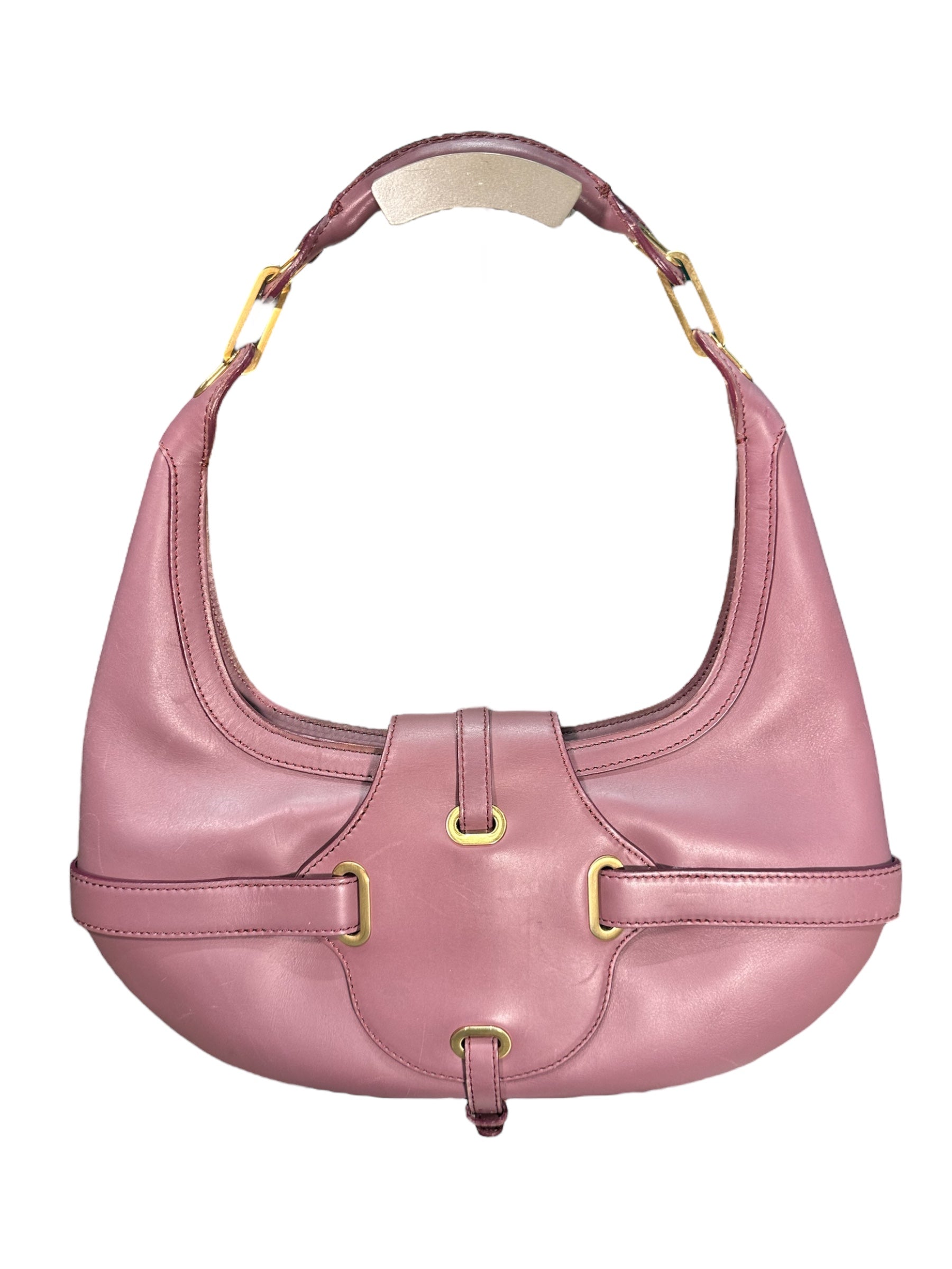 Jimmy Choo Lavender Tulita Hobo Shoulder Bag