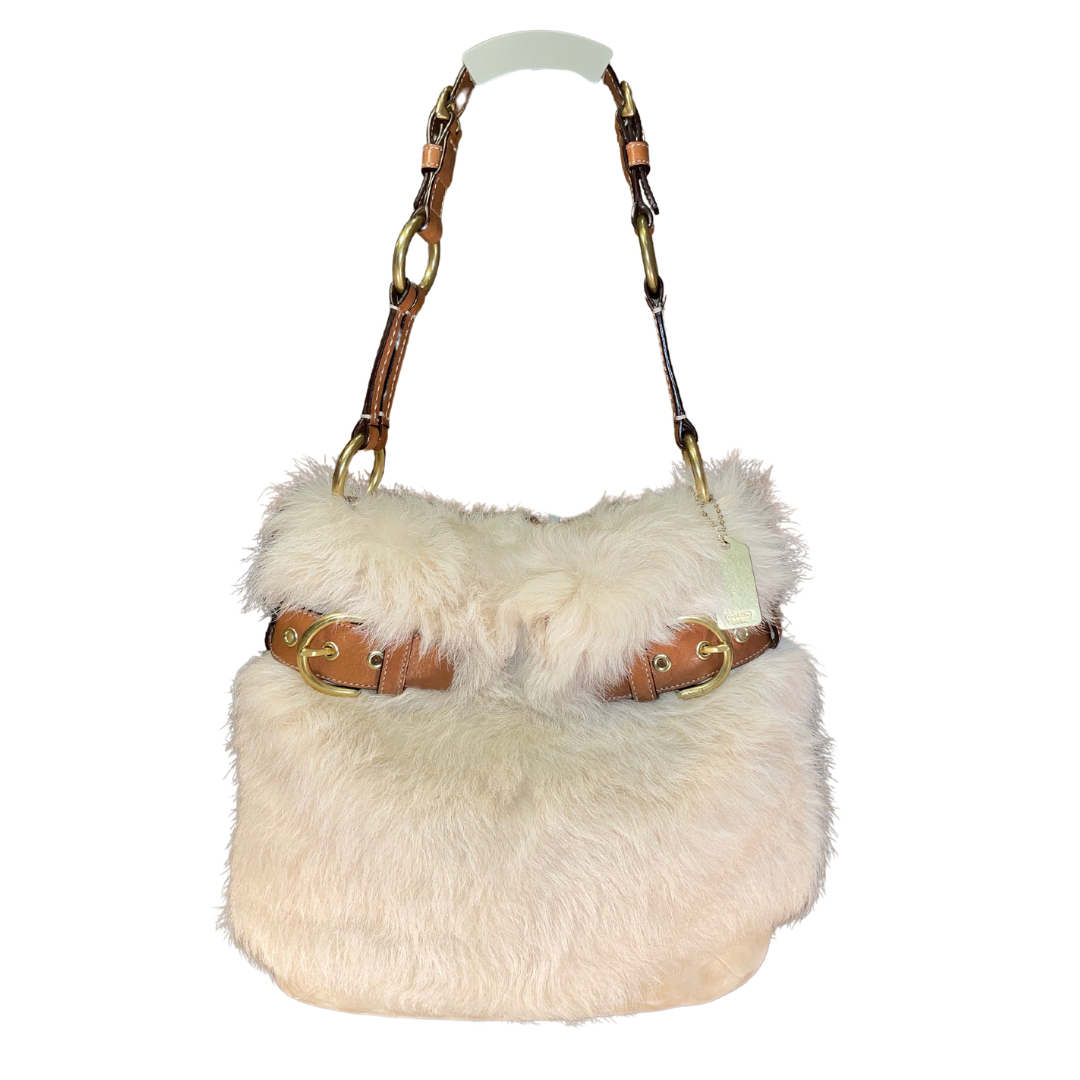 Coach Fur Handbag