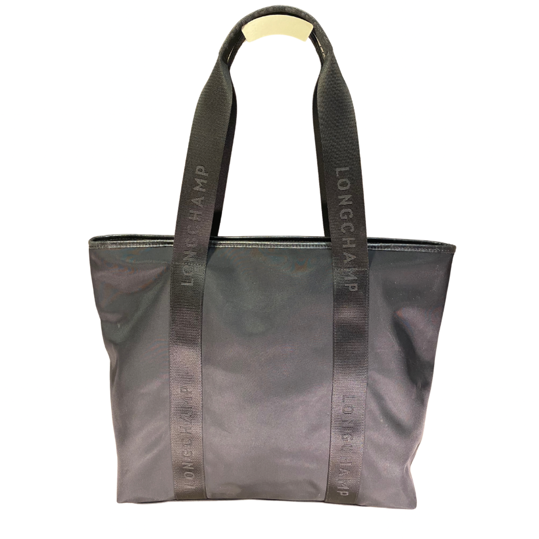 Longchamp Black Nylon Tote Bag