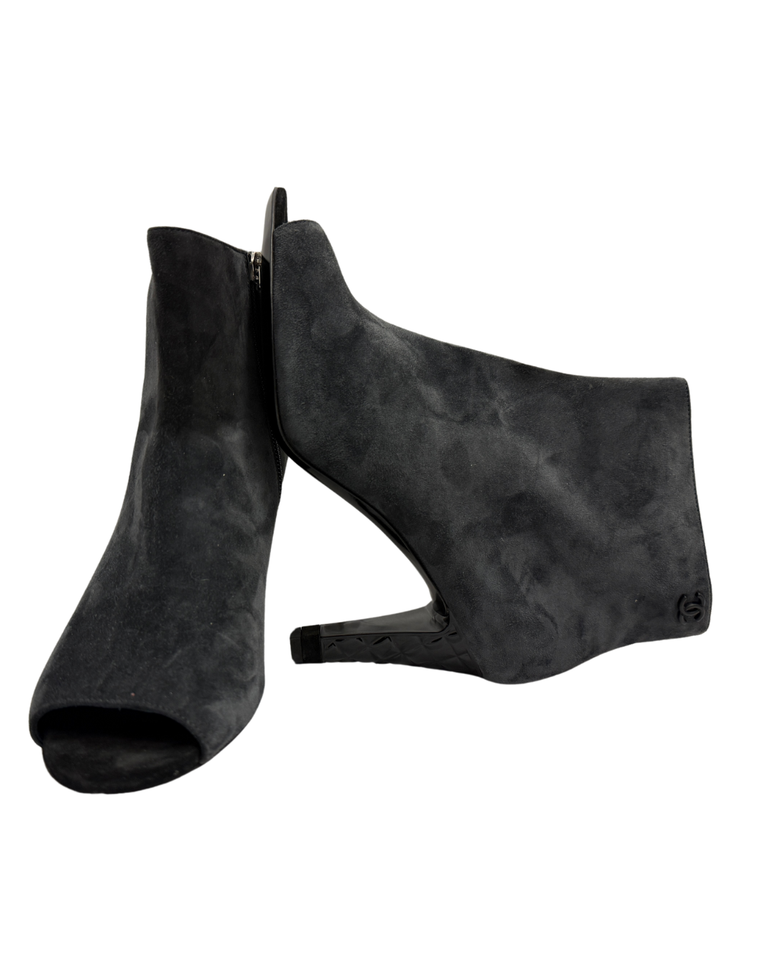 Chanel Open Toe Booties