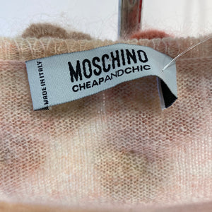 Moschino embroidered cardigan